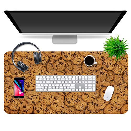 Multipurpose Office Desk Pad and Computer Desk Mat - Waterproof Office Desk Mat and Desk Blotter Pad - Home Office Accessories (Large (35.5
