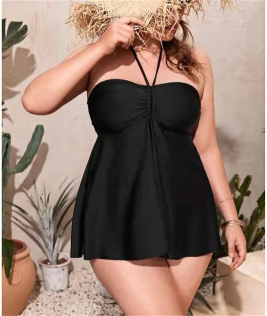 [君を愛してる] 女性用大きなスプリットスカートビキニストラップラップオープンバック水着