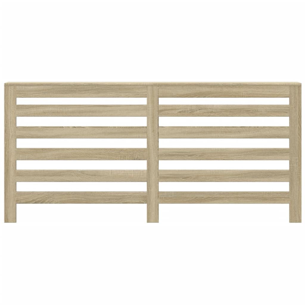Heizkörperverkleidung, Sonoma-Eiche, 175 x 20 x 82 cm, Holz, dekorativ, für Wohnzimmer, Schlafzimmer, Flur – A
