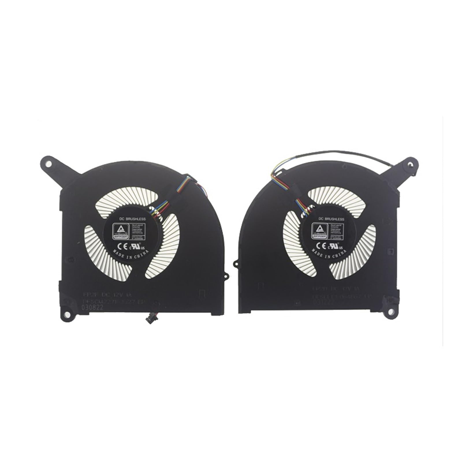 tianwandong Wentylator chłodzący procesora i karty graficznej laptopa DC12V 1A 4Pin do 16 17 YE5 XE5 RP86YE RP87YE5(GPU FAN)