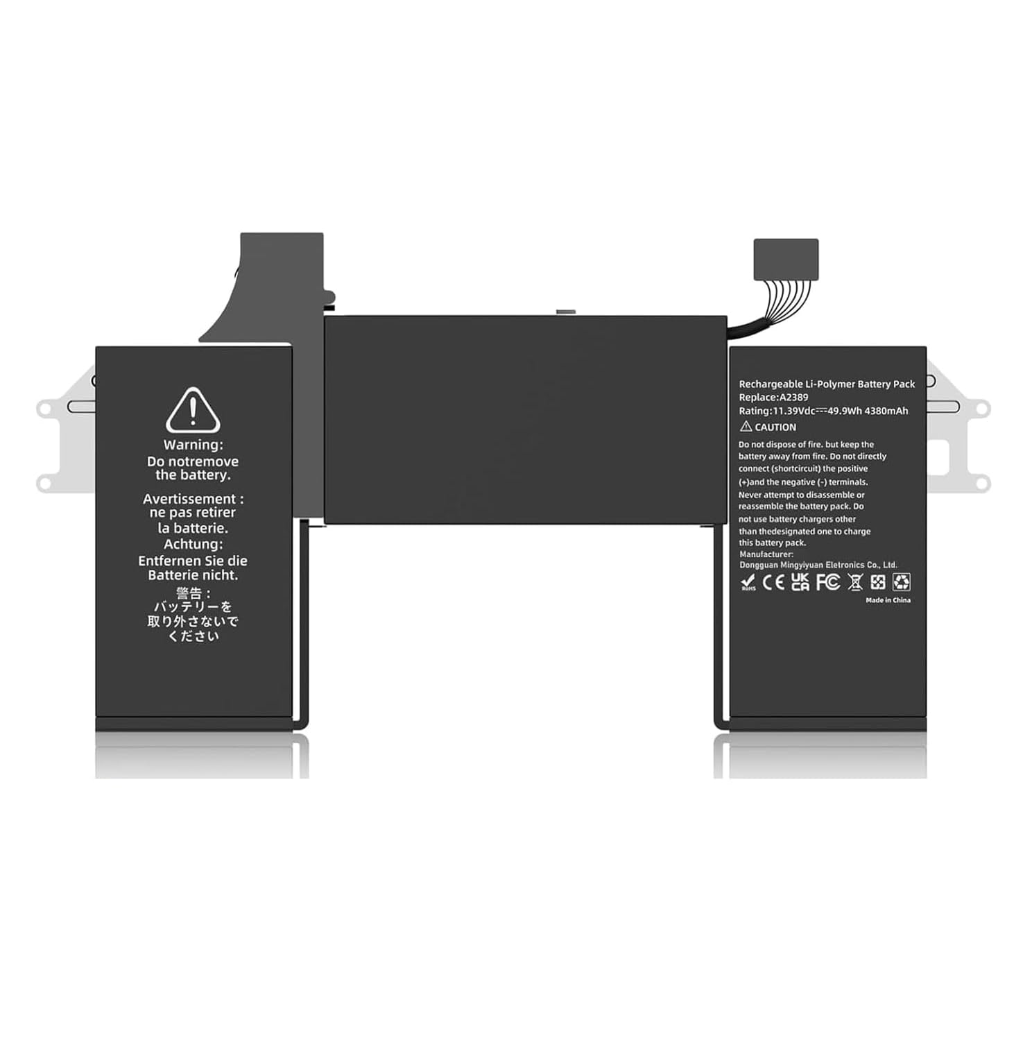 Amazon.co.jp: 【JCOI】 A2389 A2337互換対応 【11.4V 4800mAh