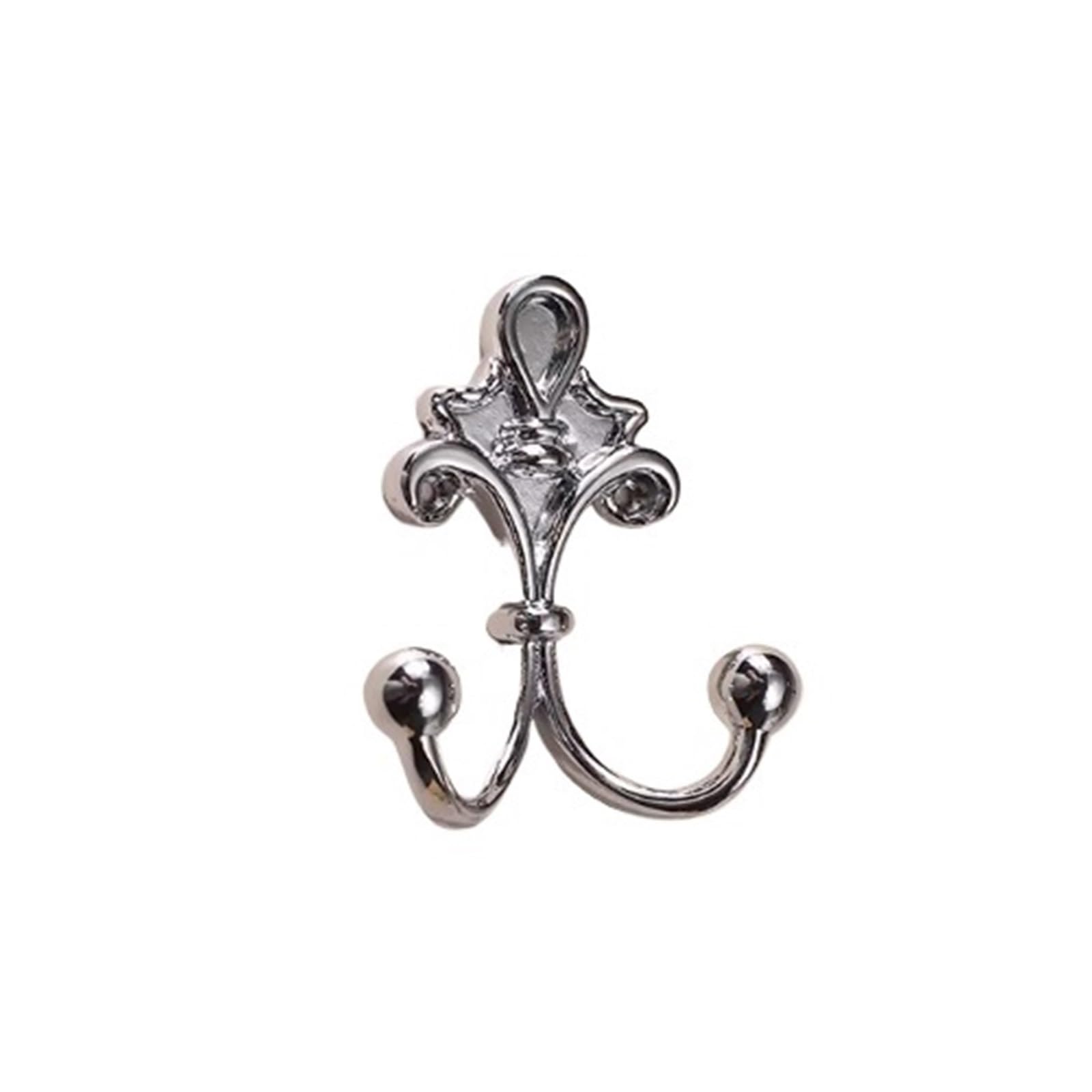 E7v2t9k6 Silver Wall Coat Hanger Brass Wall-Mounted Coat Rack, Suitable For Shoe Cabinets, Wardrobes, And The Backs Of Wardrobe Doors Space-Saving