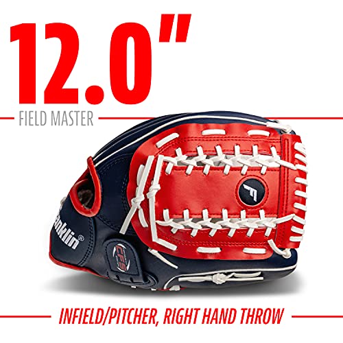 Image of Franklin Sports Field Master USA Series 12.0 inch Baseball Glove-Right Handed Thrower