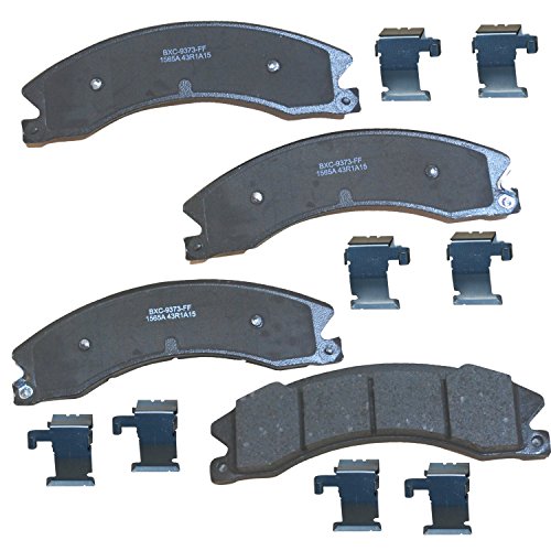 Image of Bendix Premium SBC1565A Ceramic Front Brake Pads for Nissan NV1500 2021-2012, NV2500 2021-2012, NV3500 2021-2012, TITAN XD 2019-2016, TITAN XD 2024