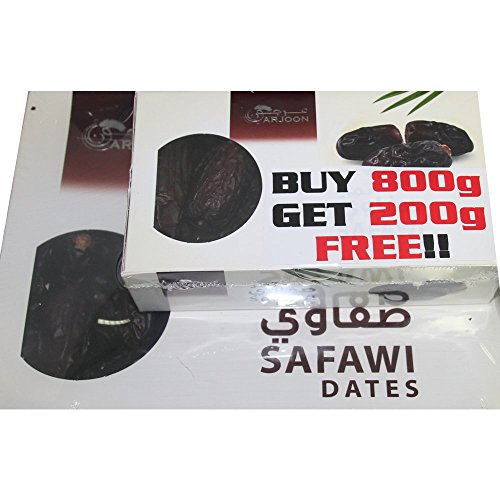 Safawi Dates Al Madinah 800g + FREE 200g