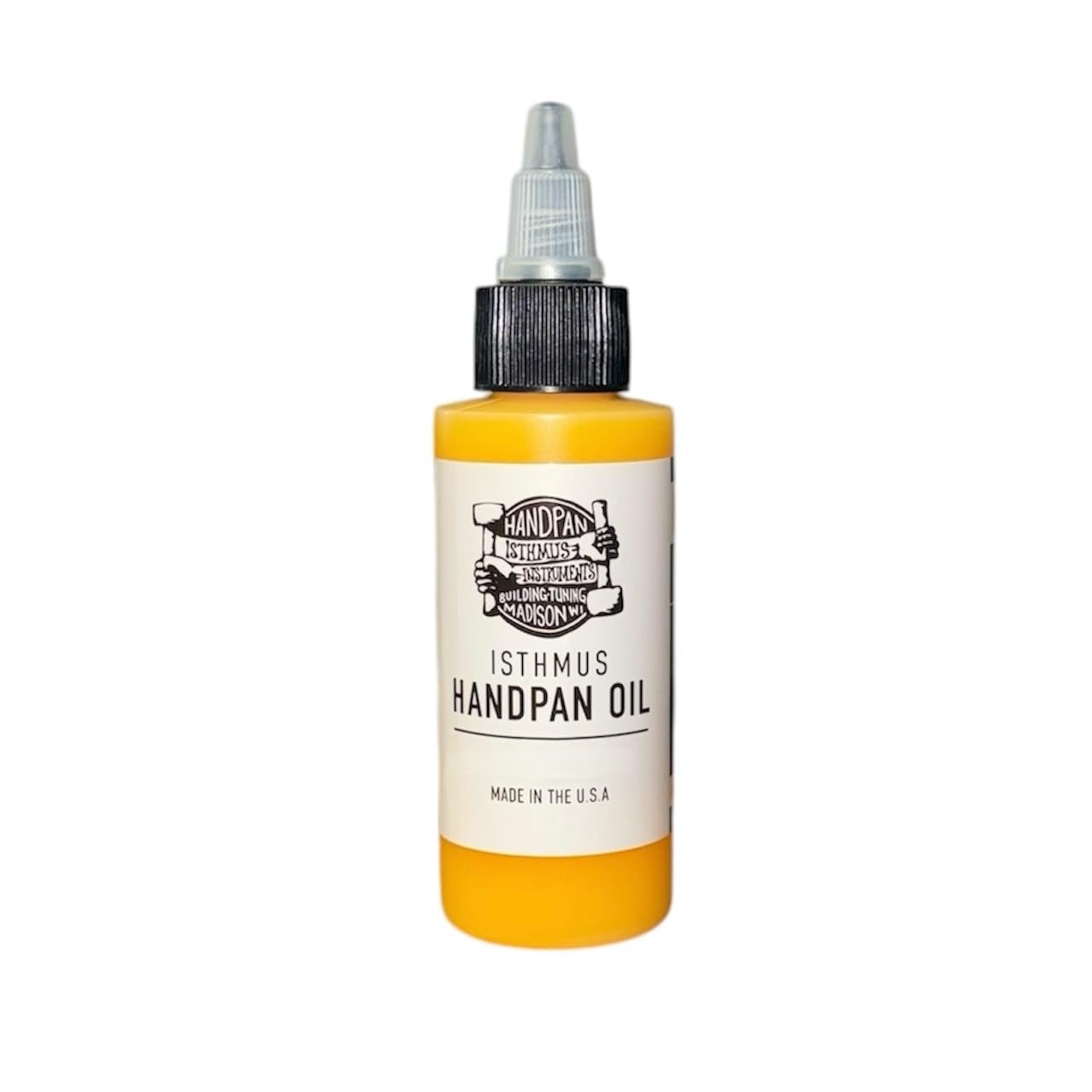 Isthmus Instruments Handpan Oil, Made in the USA, 1 oz. single bottle