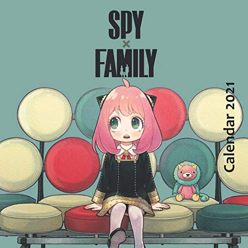 SPY x FAMILY Calendar 2021: A 19-Month Calendar, Manga, glossy cover