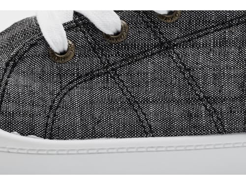 Image of Roxy Women's Bayshore Plus II Sneaker, Chambray Open Black, 10.5