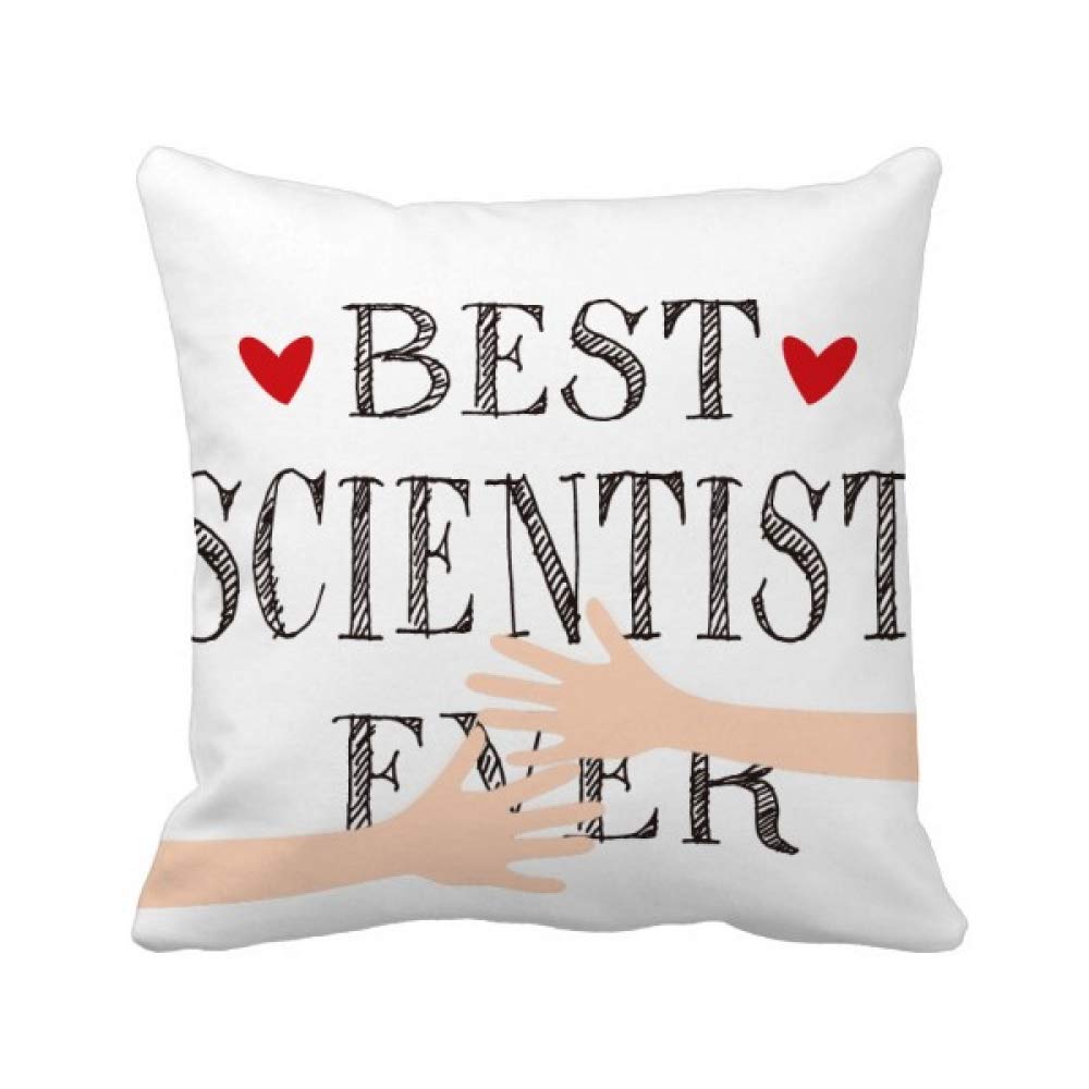 Coussin de Couvrir Meilleure Scientifique Citer Décoration pour Bureau