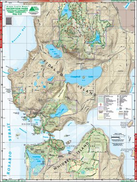 Green Trails Maps Deception Pass ACFL - 51oK B4eq1L 