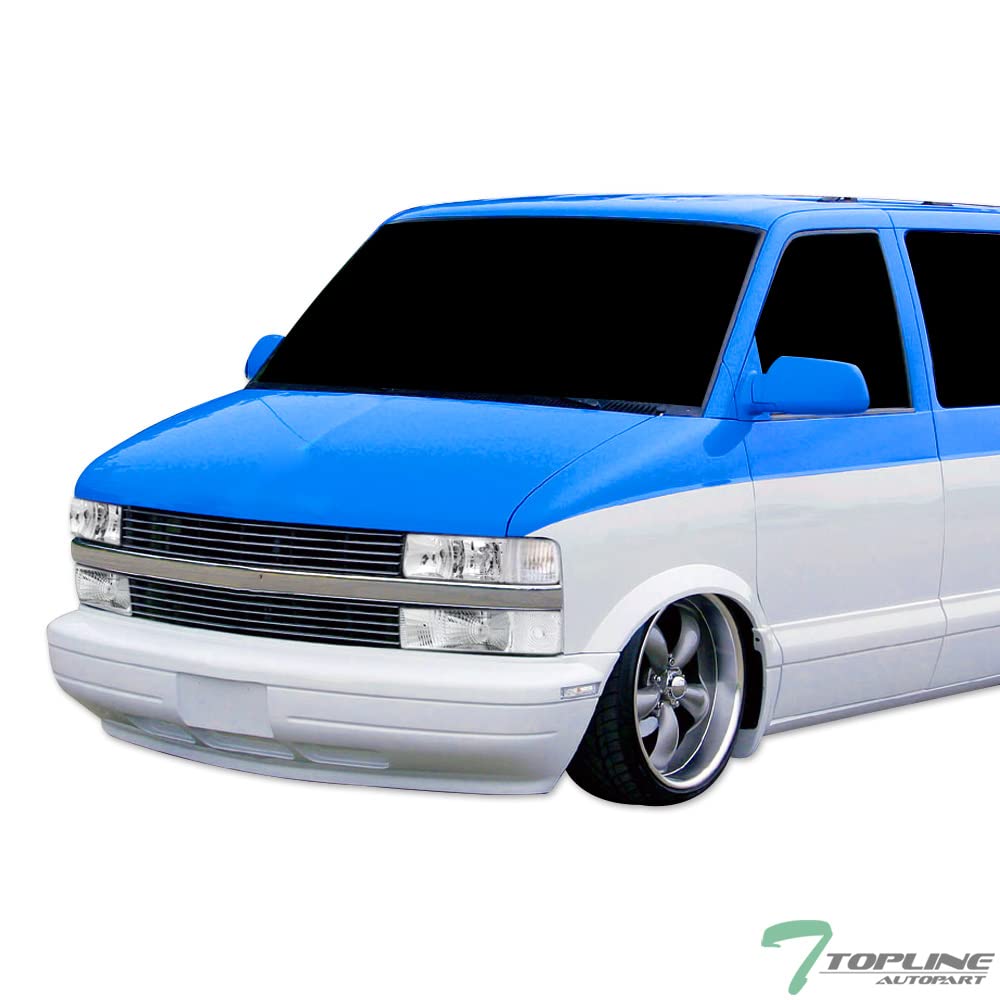 TLAPS 7422439784789 Compatible With 1995-2005 Chevy Astro/GMC Safari Chrome Housing Signal Bumper Lights