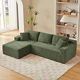 canape vert olive 2 places Tissu velours côtelé luxueux : Ce canapé en velours côtelé vous enveloppe d'un confort moelleux grâce à son tissu ultra-doux qui conserve une élégance raffinée. Son rembourrage moelleux épouse les formes de votre corps pour une détente optimale tout au long de la journée, tandis que ses teintes neutres intemporelles rehaussent l'esthétique de n'importe quel intérieur, du café du matin aux soirées cinéma.
