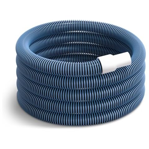 BEWAVE Pool Vacuum Hose, Above/In Ground Manual Heavy Duty Swimming Pool Hose with Swivel Cuff, 1-1/2 In x 18 Ft Cover
