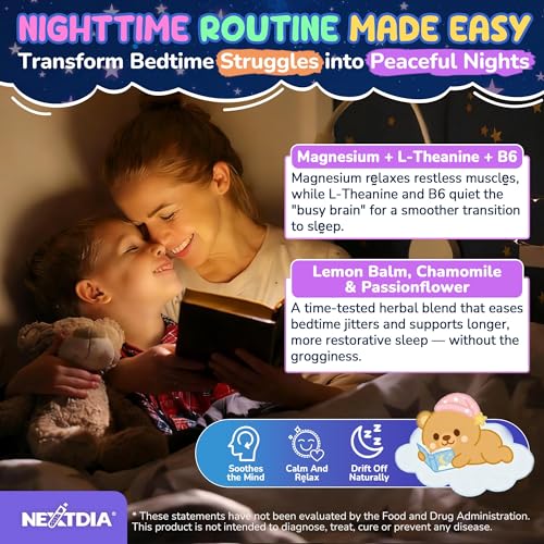 Image of Kids Glycinate Magnesium Gummies + Calcium + Omega 3, Melatonin Free