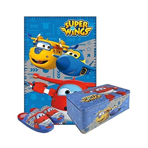 Caja De Metal Con Accesorios Super Wings 9651 3 Pcs (Talla 27)