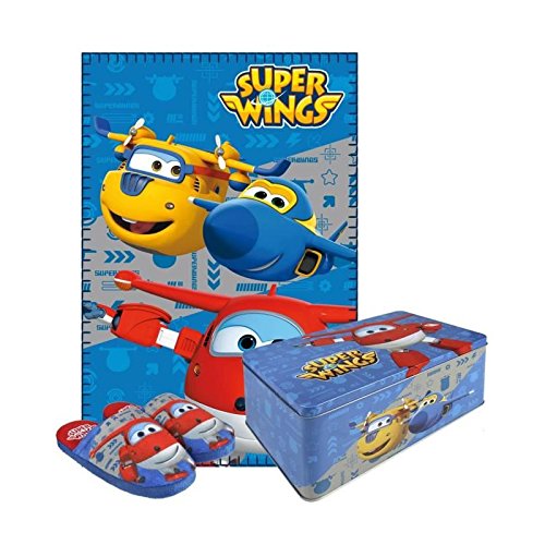 Caja De Metal Con Accesorios Super Wings 9651 3 Pcs (Talla 27)