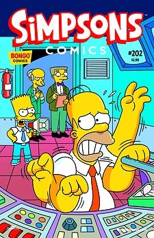 Simpsons Comics, No. 202