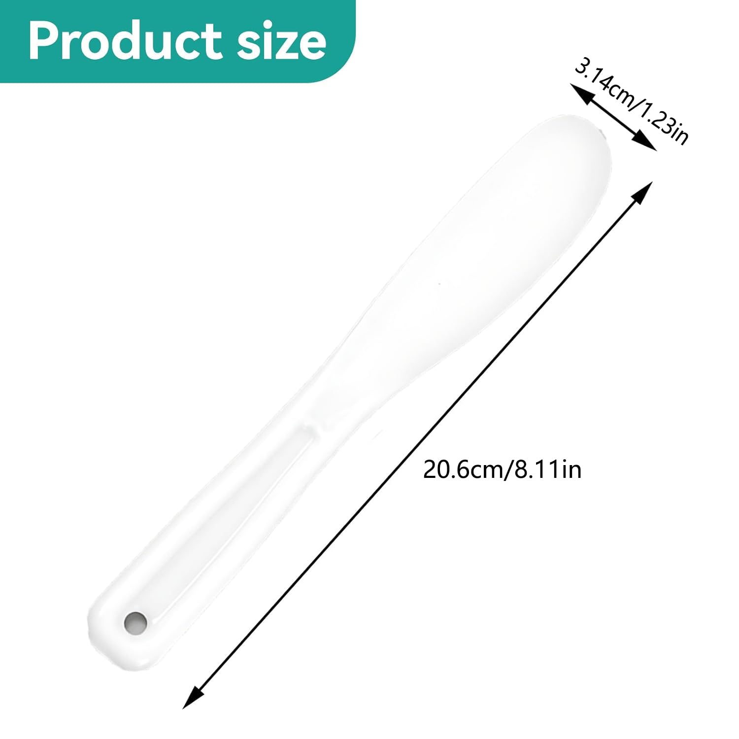 4 Pezzi Spatola per Maschera Facciale, Cosmetica Maschera Spatola, Plastica Spatole per Cosmetico, Applicatore Cucchiaio di Miscelazione, Cura della Pelle Spatole, per La Cura Della Pelle