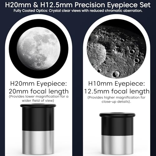 Image of Sounce 50 /360 HD Zoom Refractor Telescope 90X High Magnification, 360 Adjustable Tripod Stand, Clear Long Distance Viewing for Moon, Stars, Wildlife & Outdoor Exploration