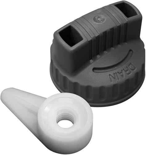 Ridgid 41598 VT2561 Tuerca de filtro de repuesto y tapón de drenaje para aspiradoras húmedas/secas