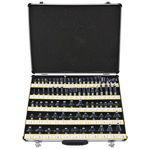 One-Day Sale: Up to 40% Off Neiko 10115A Premium Tungsten Carbide Router Bits | 80-Piece Set | Aluminum Storage Case Best Seller Neiko 10115A Premium Tungsten Carbide Router Bits | 80-Piece Set | Aluminum Storage Case