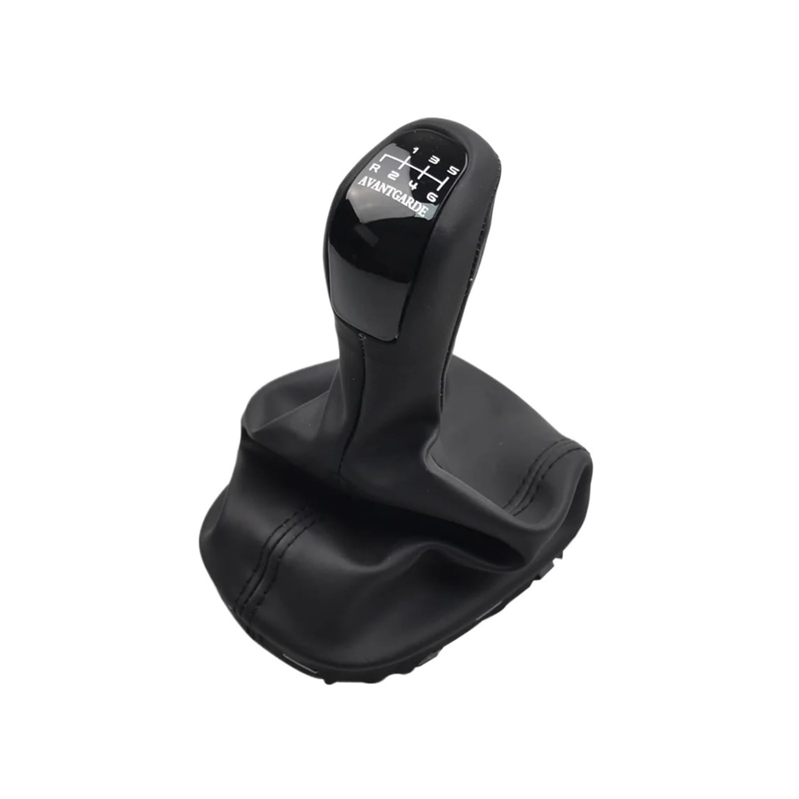 Srvsqtptvk Avantgarde Car Shift Knob For Benz For C-Class W203 S203 2000-2007 10Mm 6 Speed Case Collar Manual Gear Shift Knob Pu Gaiter Boot(Avantgarde)