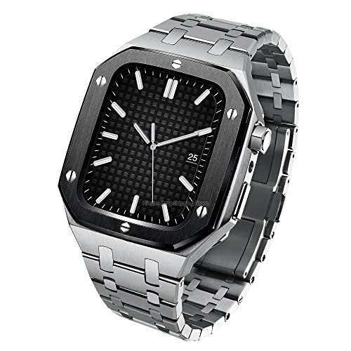 Mod kit Apple Watch pour iWatch Series 8 au bureau comme en soirée chic
