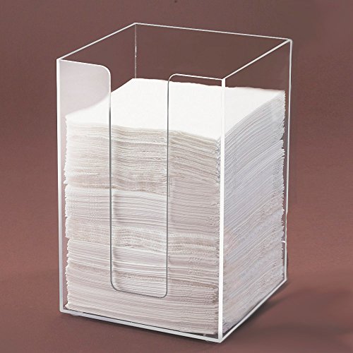 CAL-MIL 635-12 Napkin Holder, Clear, 5.5
