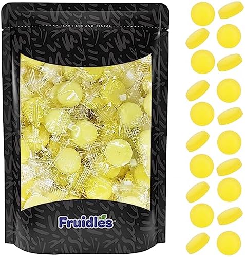 Sugar-Free Premium Hard Candy Suckers, Mini Fruit Button Candies, Kosher Certified Parve, Uses Sorbitol, Low-Sodium, Individually Wrapped (Pina Colada, 8oz (Half-Pound) 75 Pcs)