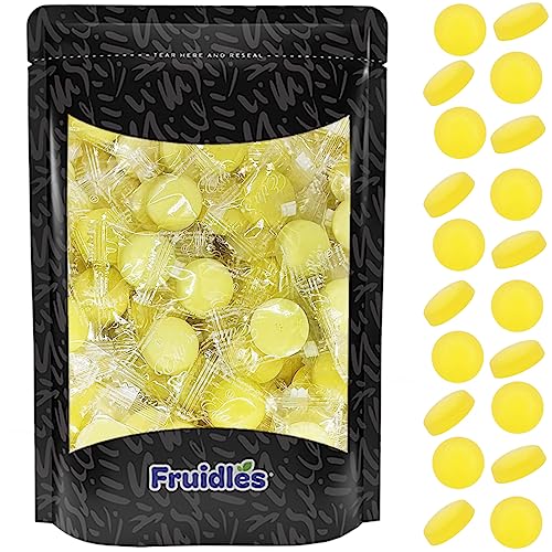 Sugar-Free Premium Hard Candy Suckers, Mini Fruit Button Candies, Kosher Certified Parve, Uses Sorbitol, Low-Sodium, Individually Wrapped (Pina Colada, 8Oz (Half-Pound) 75 Pcs) #TOP9