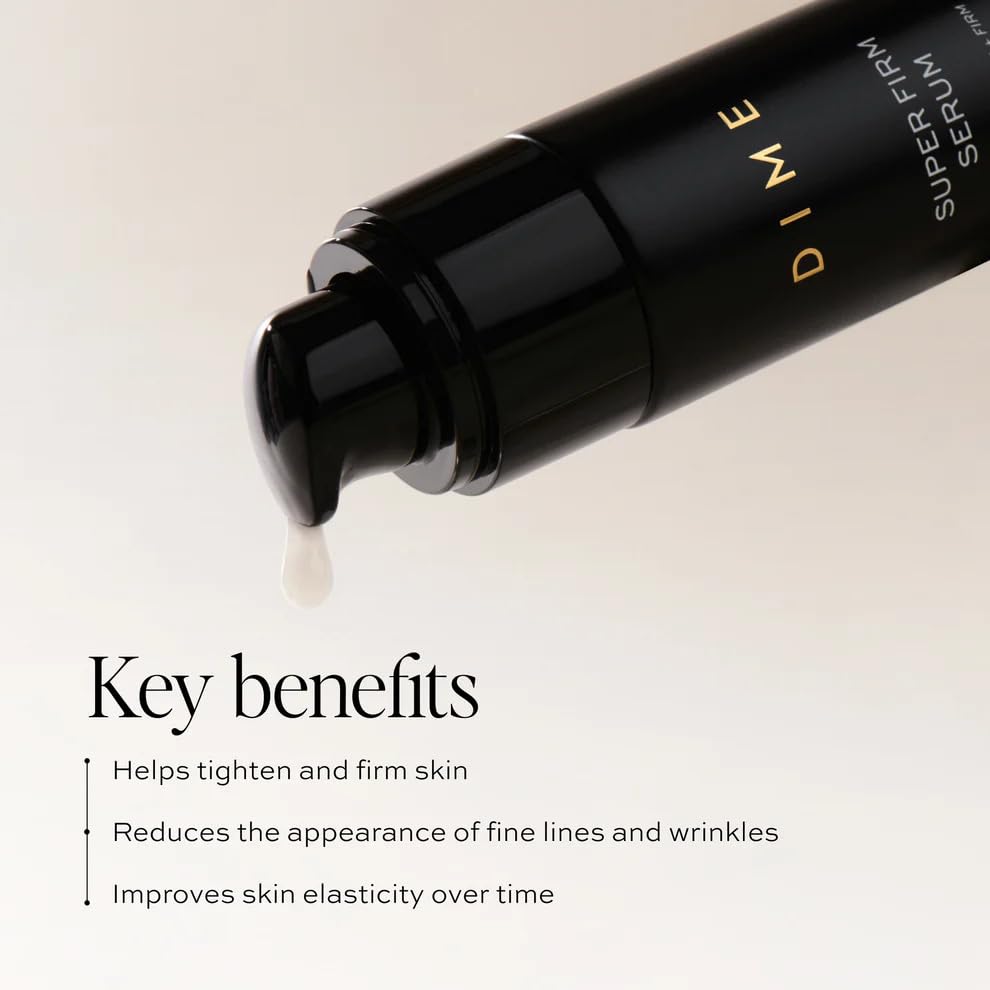 DIME Beauty Super Firm Facial Serum with Niacinamide, 0.50 oz