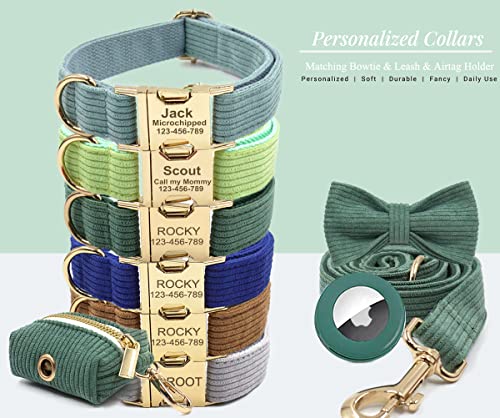 Personalized Dog Collars With Metal Buckle - Custom Pet Name Phone Number For Small Medium Large Boys And Girl Breeds #TOP2