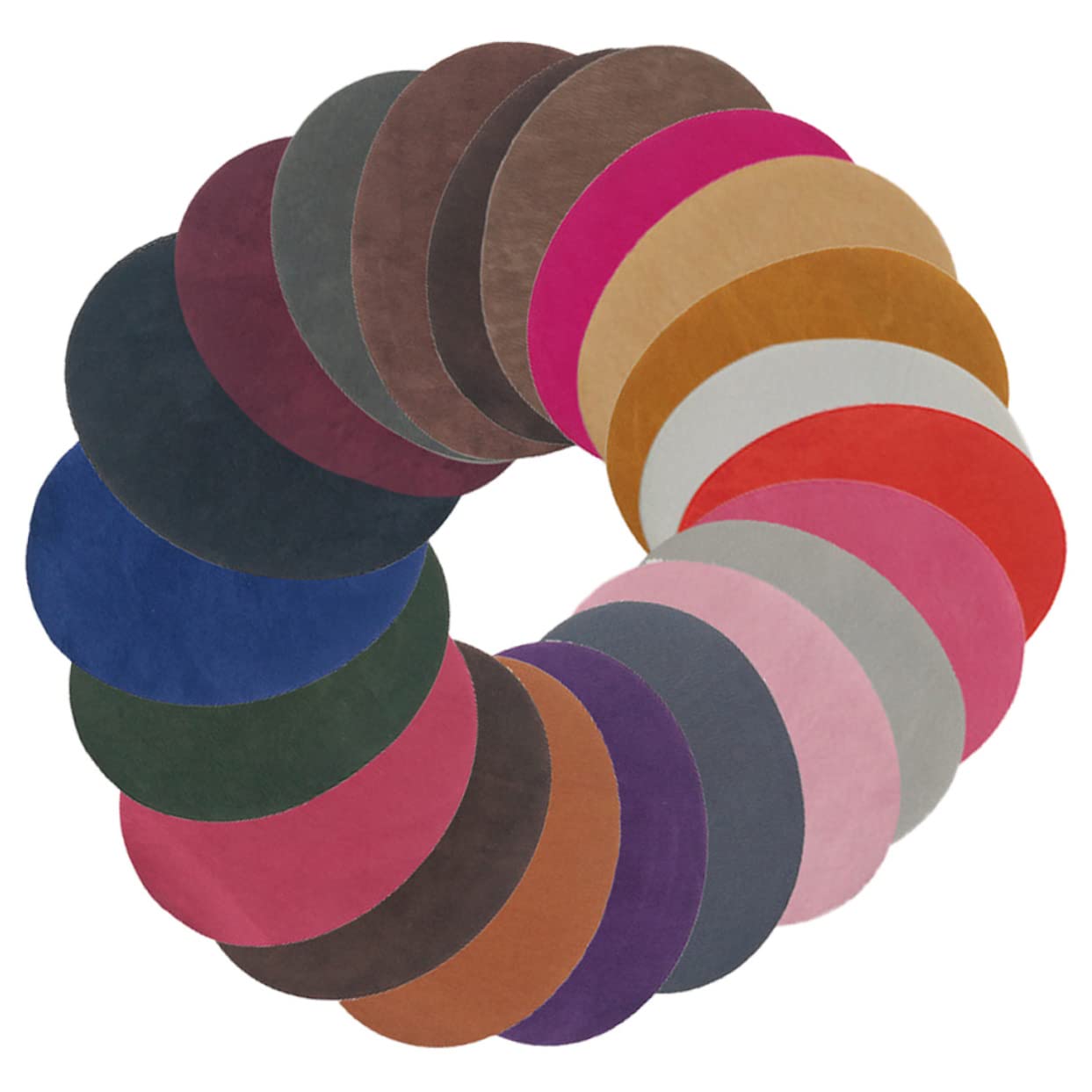 Tofficu 96piezas Parche Para Coderas De Ropa Parche De Ovalado Para Reparación De Chaquetas y Suéteres Parches De Costura Decorativos Para Proyectos De