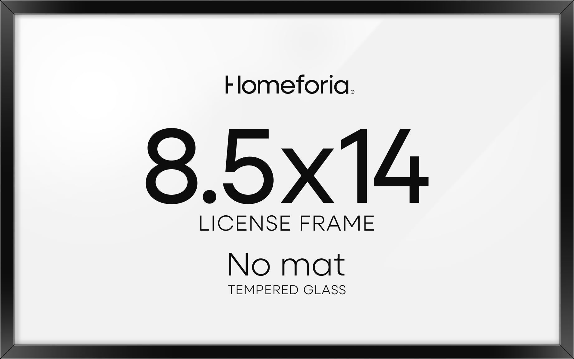 Amazon.com - Homeforia 8.5 x 14 Marriage License Frame Black, High