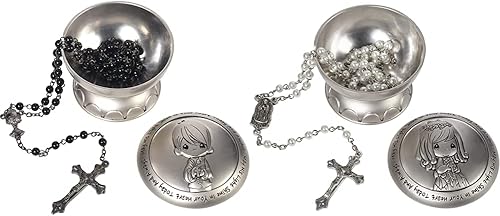 Miniatura 1 de Precious Moments Juego de rosario y rosario de primera comunión para niña y niño