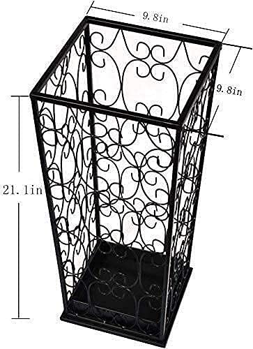 Porte-parapluies design en métal haut de gamme pour entrée raffinée