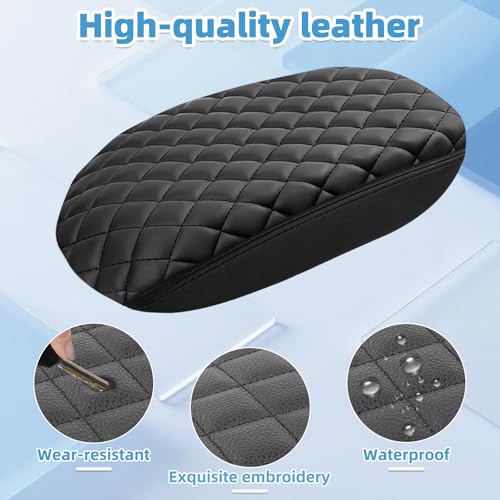 Image of Center Console Armrest Cover for Honda Civic 2006 2007 2008 2009 2010 2011 Fully Covered Anti-Scratch Protector Interior Accessories