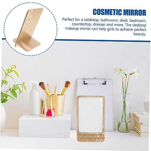 Espejo de Maquillaje de Mesa NOLITOY de Madera miniatura 3
