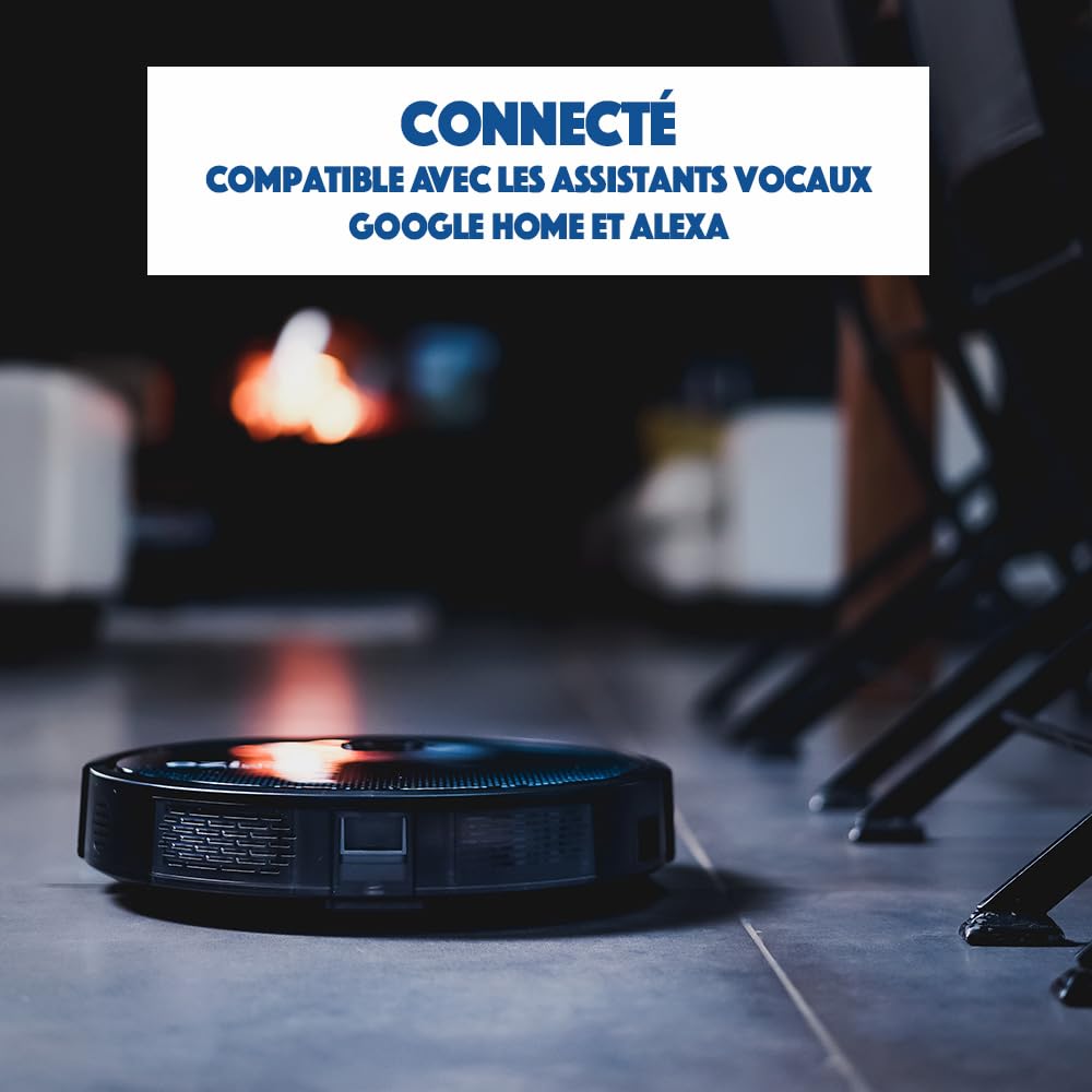 EZICLEAN Robot Aspirador Lavador Conectado Aqua Connect x550