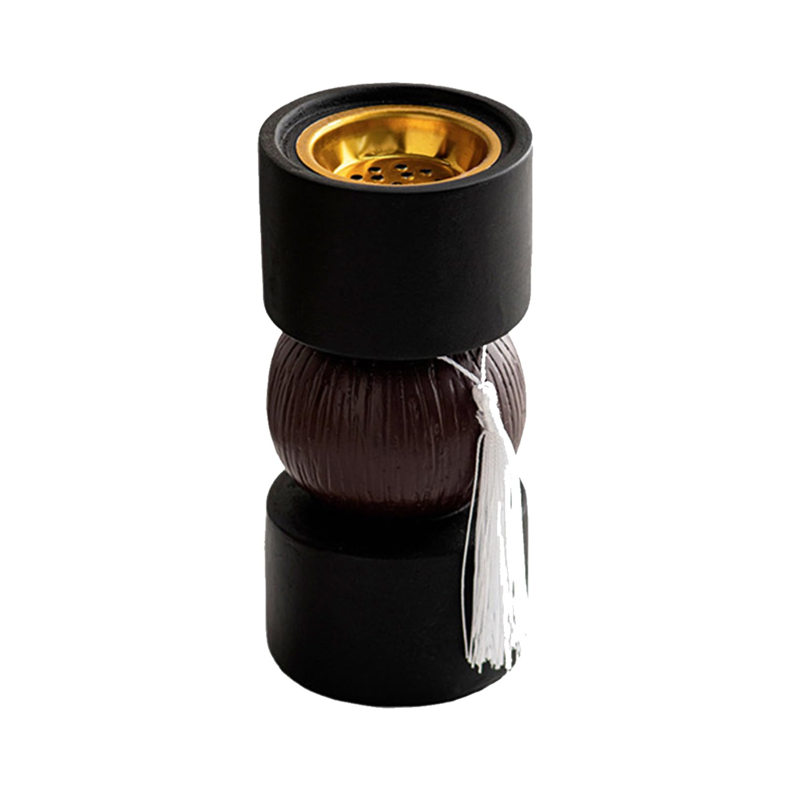 Arab Incenses Burners for Meditations and Home Fragrances Diffuser Resins Dumbbell Shape Burners Ashes Catchers Decorative Incenses Holder