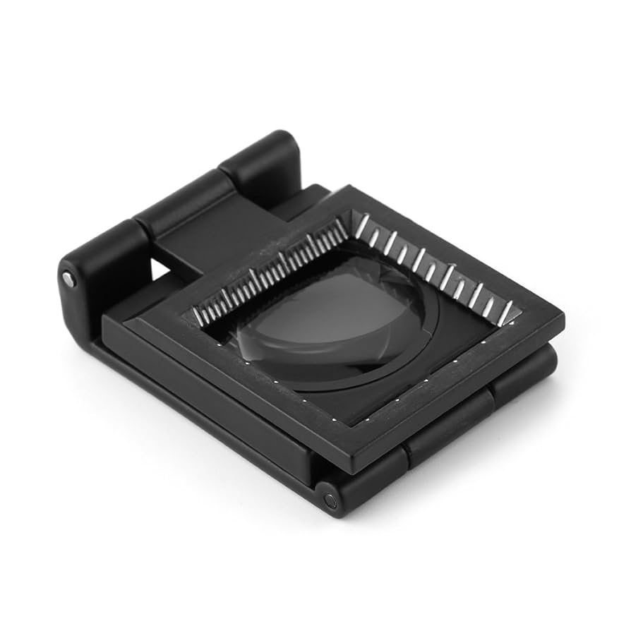 映雪 Amazon.com: Yosoo 10X 28mm Mini Three-Folding 10X Magnifier