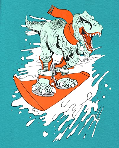 Image of The Children's Place Boys Dino Long Sleeve Graphic T-Shirts,multipacks