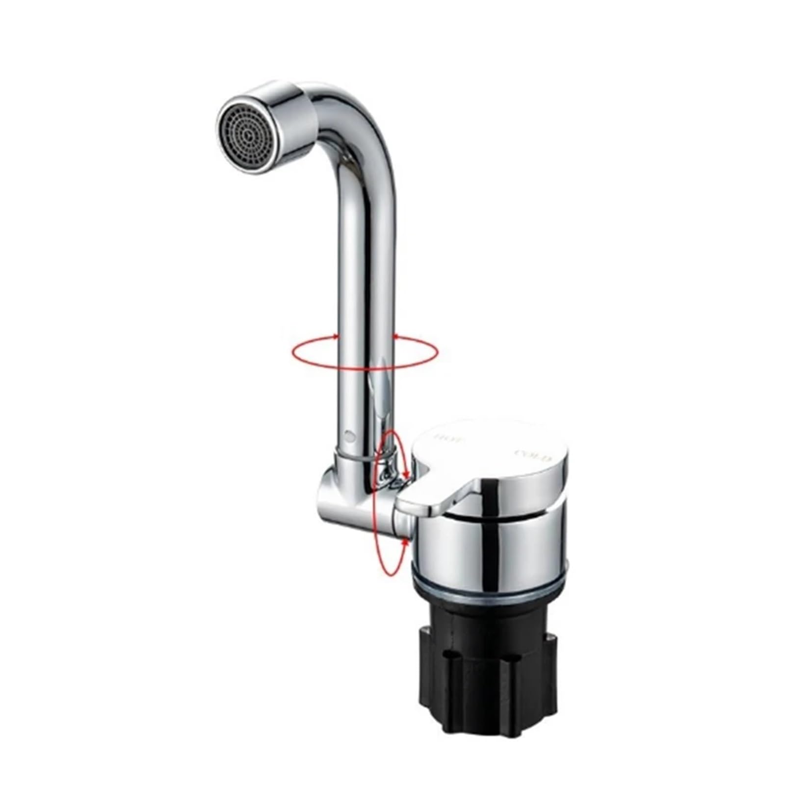 ZQFHSX Yacht RV Hot/Cold Faucet Household Kitchen Collapsible For Modification(1003)