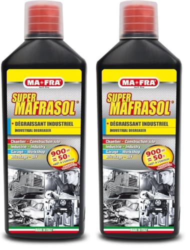 Desengrasante altamente diluible Supermafrasol de Mafra 900ml en pack doble 1