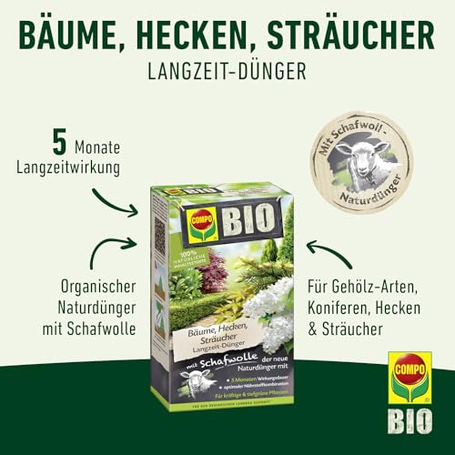 Florissa Natürlich 58985 Thujen natürlichem Bittersalz für grüne Nadelgehölze und immergrüne Pflanzen | beugt braunen Nadeln, Blättern und Chlorosen vor | vegan, aus rein pflanzlichen Rohstoffen 2 Florissa Natürlich 58985 Thujen natürlichem Bittersalz für grüne Nadelgehölze und immergrüne Pflanzen | beugt braunen Nadeln, Blättern und Chlorosen vor | vegan, aus rein pflanzlichen Rohstoffen – Bild 2