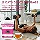 28 Stück Detox TEA,Gewichtsverlust TEE,Körperformender Kräutertee,28 Tage Natürliche Tee Kräutermischung mit Oolong-Tee,Pfirsichfruchtextrakt,Teeblatt-Extrakt,Energie Booster,Sanfte Entgiftung
