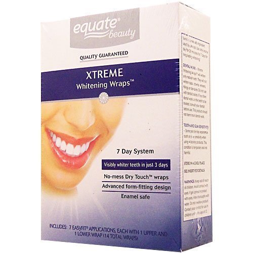 Equate Xtreme Whitening Wraps 7 Day System by Equate Amazon.in