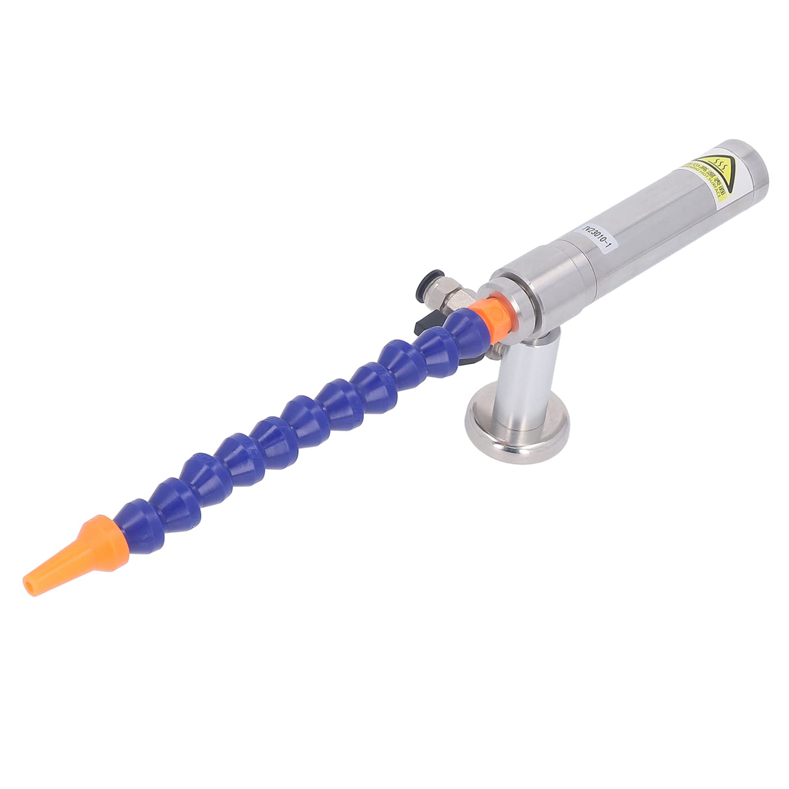 Pistola de enfriamiento en seco PolyGen con flujo de aire de 10 cfm, presión de 6,9 ​​bar, enfriador de acero inoxidable para trabajo de metales, soldadura y procesamiento de