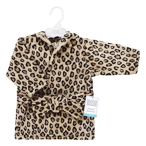 Image of Hudson Baby Unisex Baby Plush Animal Face Bathrobe