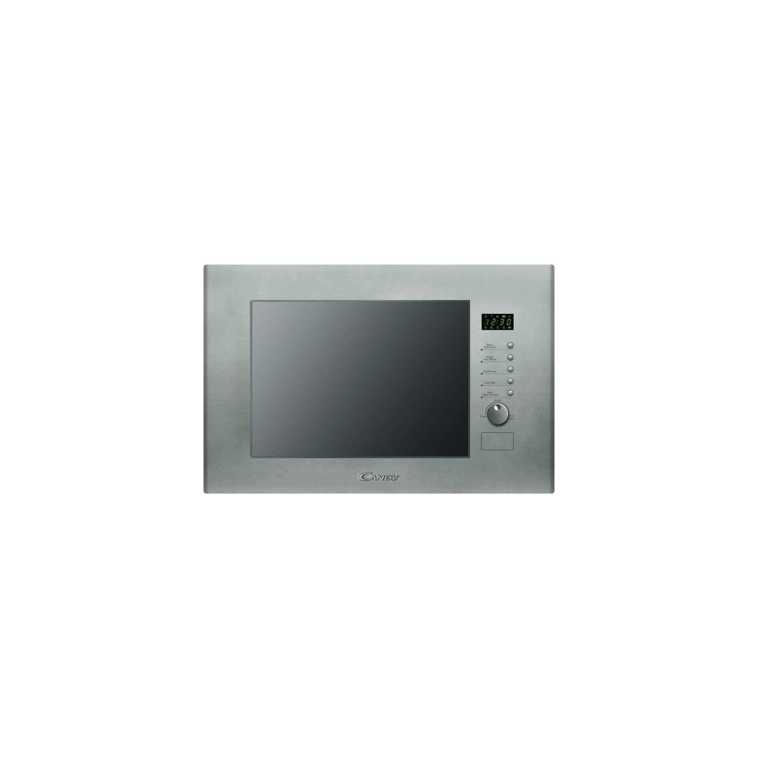CANDY MIC 20 GDFX - Micro ondes grill encastrable inox- 20L-800 W-Grill 1000 W
